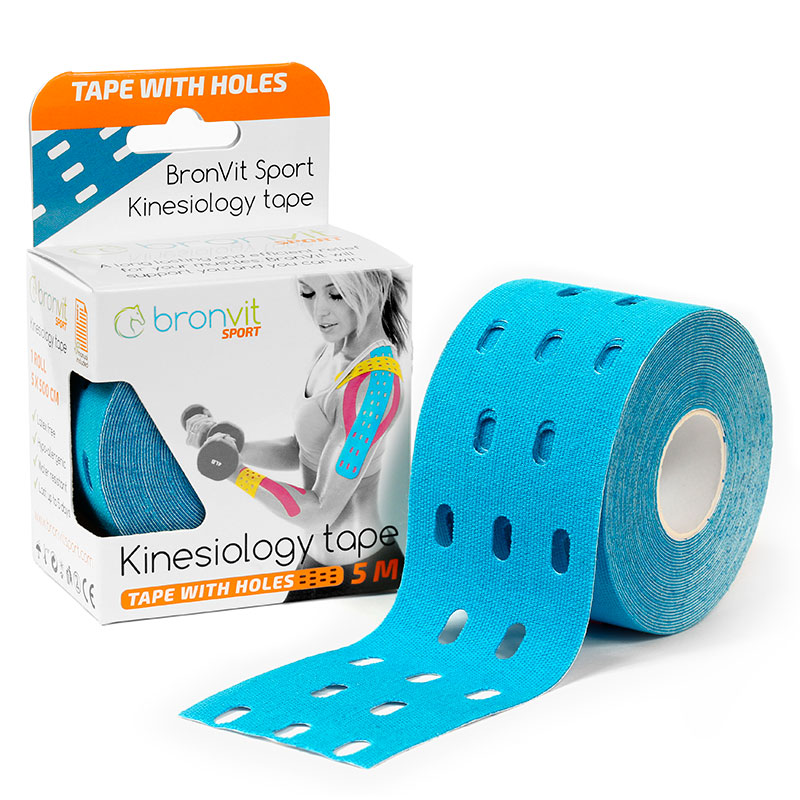 BronVit Sport Kinesio tape děrovaná tejpovací páska